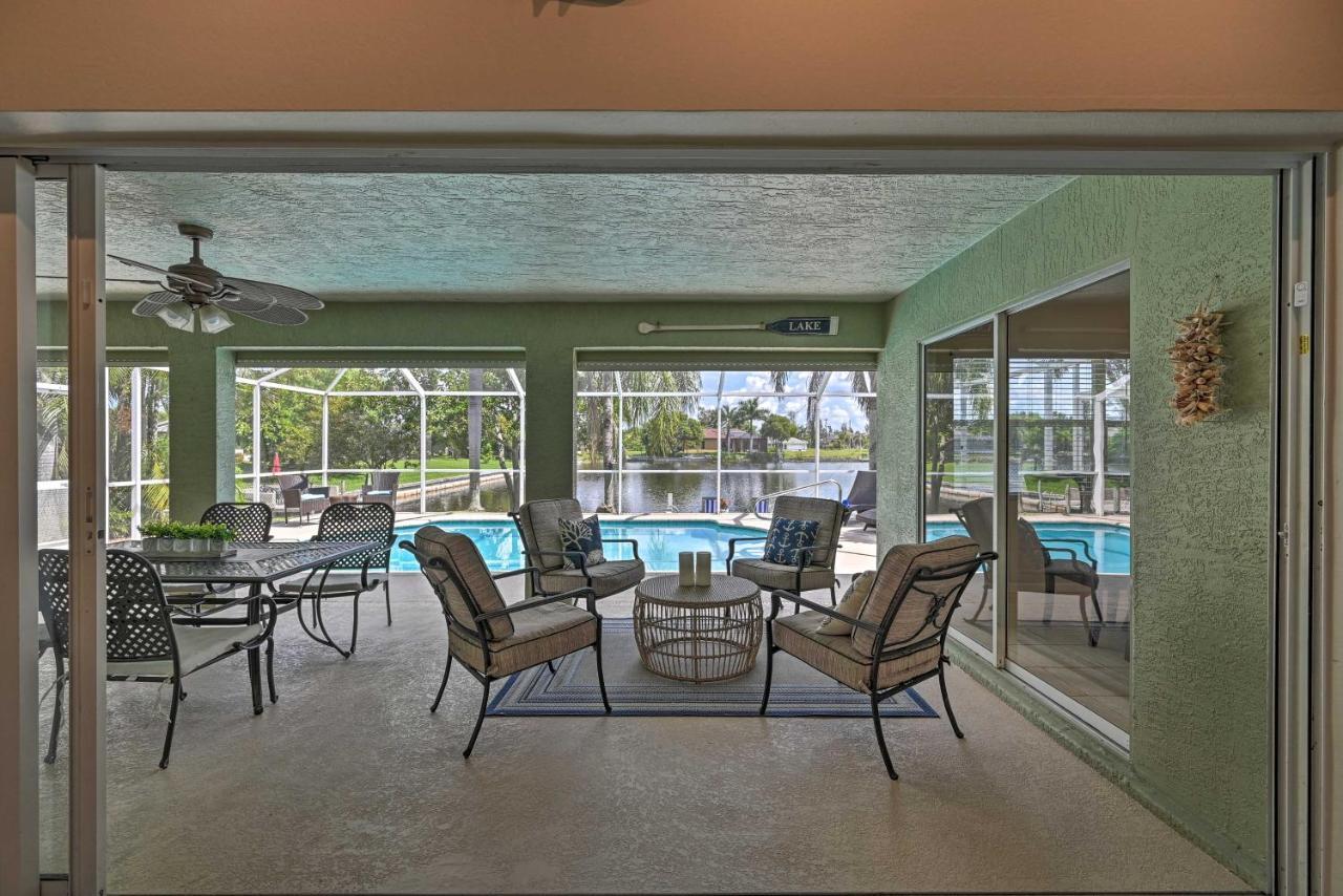 Pet-Friendly Escape With Dock And Kayaks In Cape Coral Villa Exteriör bild